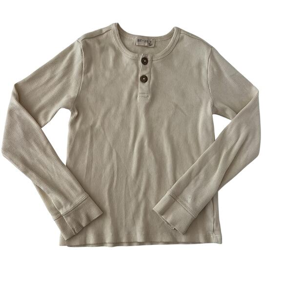 Hart + Land ribbed henley shirt - Picture 1 of 10
